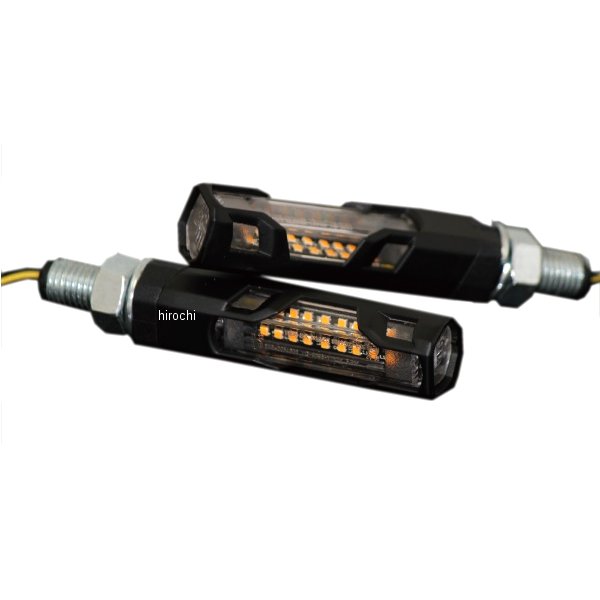 【メーカー在庫あり】 マッドマックス MAD MAX LED 18連 ウィンカー アルミシーケンシャル クリア WL-9093LED-SQ JP店