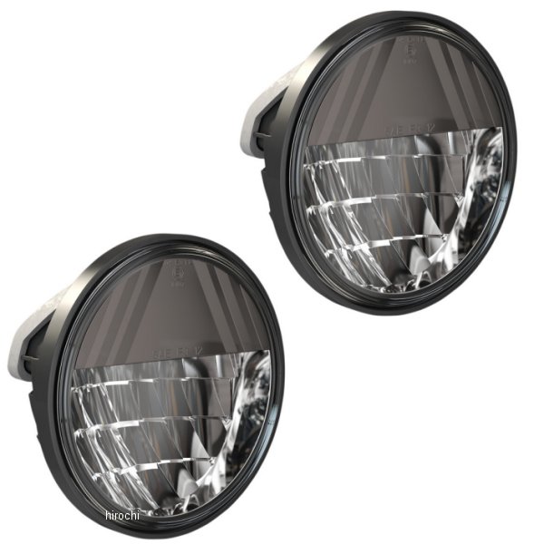 【USA在庫あり】 DRAG LED パッシングランプ 4.5インチ リフレクタースタイル 黒 (左右ペア) 2001-1793 JP店