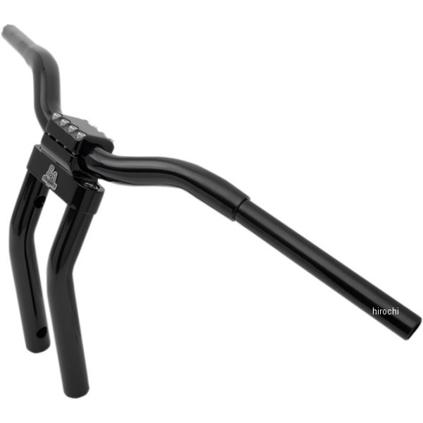 【USA在庫あり】 LAチョッパーズ LA Choppers 1.25インチ T-バーセット KAGE プルバック 13インチ 黒(つや有り) 0601-4464 JP店