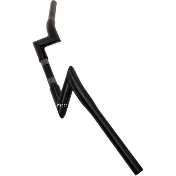 【USA在庫あり】 LAチョッパーズ LA Choppers 1.25インチ ハンドルバー Z-バー 黒(つや有り) 0601-4603 JP店