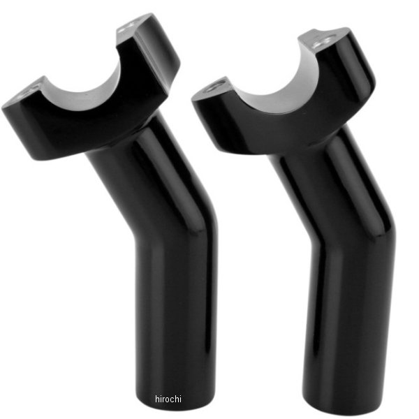 【USA在庫あり】 DRAG 1インチハンドルバー 4.5インチ(114mm)高 ライザー プルバック 黒 0602-0414 JP店｜株式会社ヒロチー商事 店