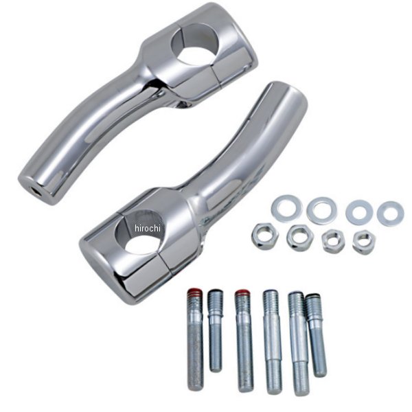 【USA在庫あり】 DRAG 1.5インチハンドルバー 5.5インチ(140mm)高 ライザー クローム 0602-0469 JP店 35,244円