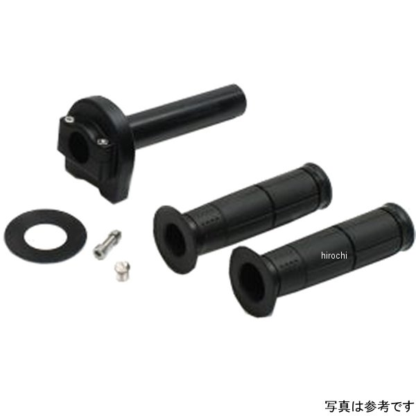アクティブ ACTIVE スロットルキット タイプ1 巻取径φ32 グロメット付き 11年-12年 KTM DUKE 200、125 黒 1068897 JP店