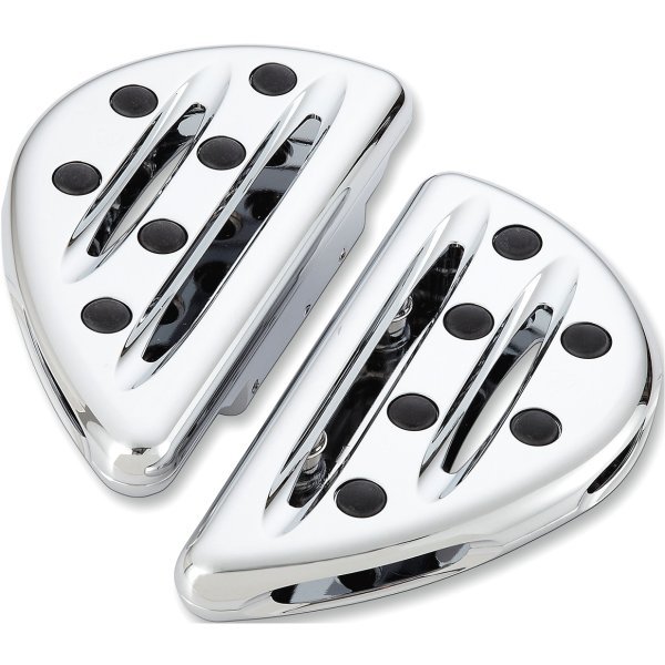 【USA在庫あり】 アレンネス Arlen Ness パッセンジャーフットボード ディープカット クローム 1621-0783 JP店