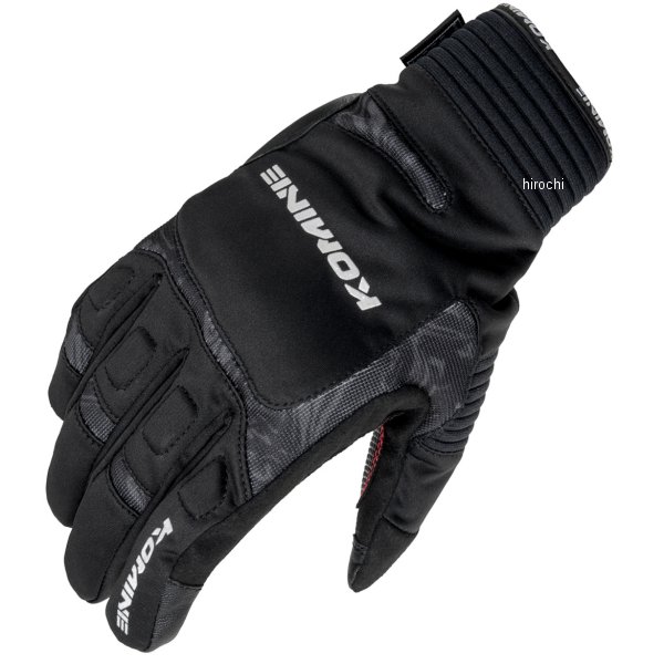 【メーカー在庫あり】 GK 801 コミネ KOMINE 秋冬モデル ウインターグローブ カルタゴ Black Marble Lサイズ 4573325769267 JP店