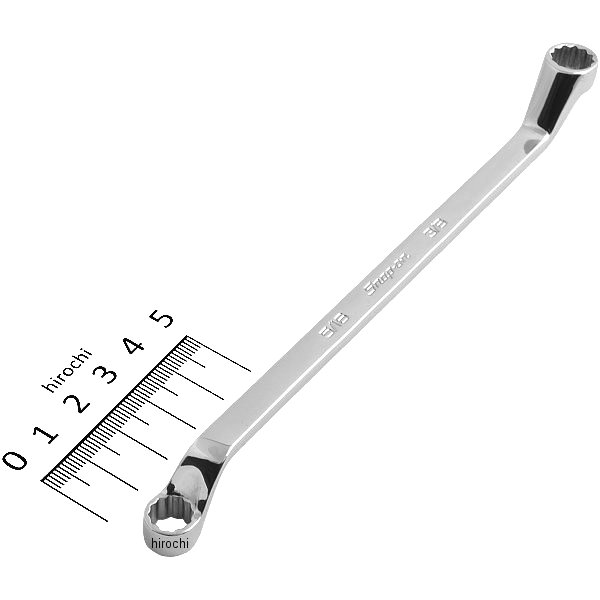 スナップオン Snap-on フランクドライブ スタンダード ディープ 60°オフセット レンチ 12角 5/16-3/8インチ XO1012 JP店 8,836円