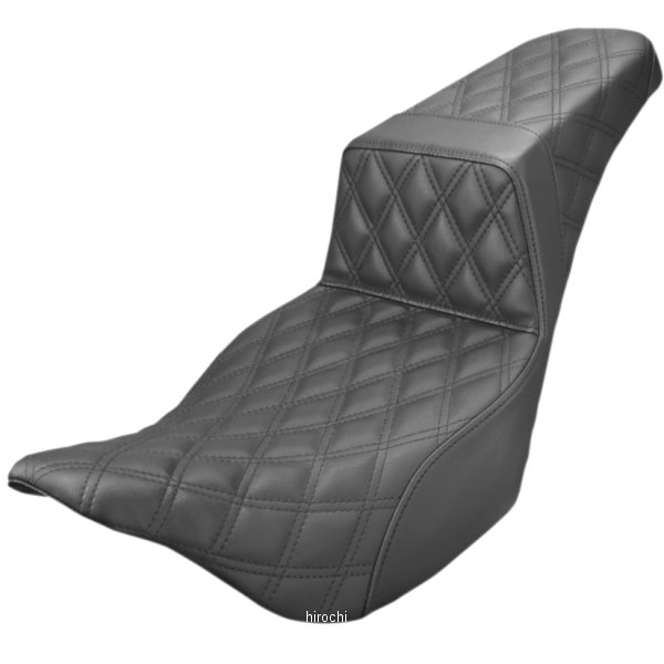 【USA在庫あり】 サドルメン Saddlemen シート Step-up 08年以降 フルLS 黒 0801-1135 JP店