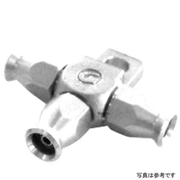 グッドリッジ ビルドアライン #3 3WAY アダプター ホース×3 マウントステー付き)ステンレス 5136-03C JP店