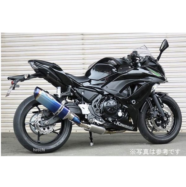 ビート BEET フルエキゾースト ナサートRエボリューション TYPE2 レーシングセット Ninja650 ブルーチタン 1002-B61-B5 JP店