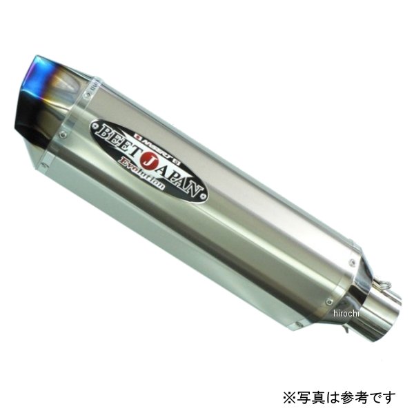 ビート BEET 汎用サイレンサー ナサートRエボリューション TYPE2 350 右側 クリアチタン 1004-350-02 JP店 51,955円