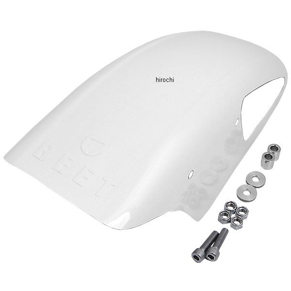 【メーカー在庫あり】 ビート BEET レーシングフェンダー ZRX400、ZRX400- 白 0302-K39-05 JP店