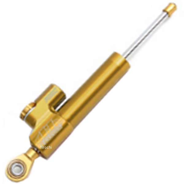 ハイパープロ HYPERPRO ジュハツCSC ステアリングダンパー120mm ピロボール正タイプ ゴールド 22146120 JP店