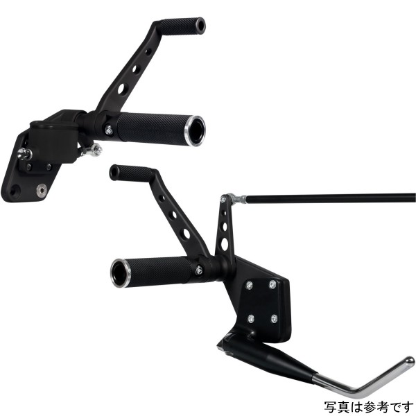 サンダーバイク フォワードコントロール キット Base Rubber 84年-99年 ソフテイル 黒 THU-31-71-191 JP店
