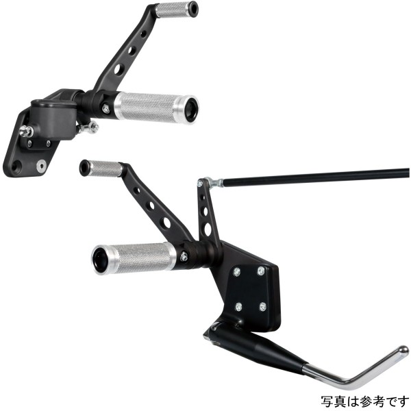 サンダーバイク フォワードコントロール キット Base Alu 84年-99年 ソフテイル 黒 THU-31-71-221 JP店