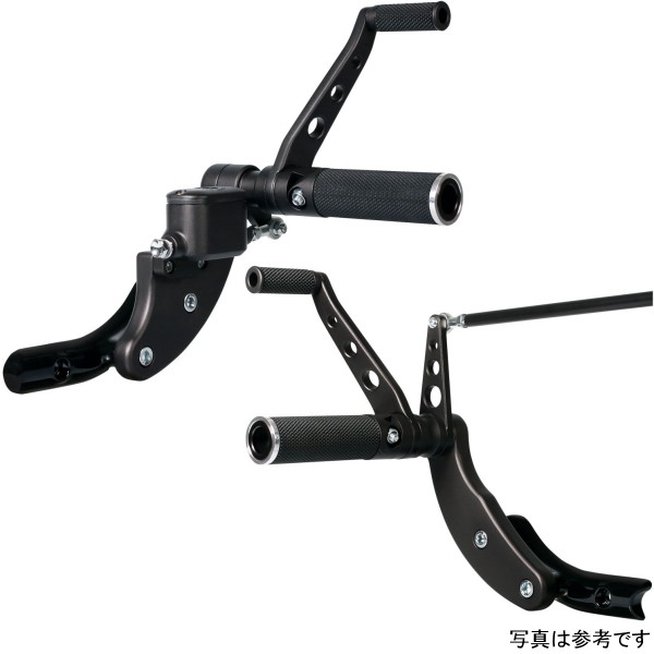 サンダーバイク フォワードコントロール キット Base Rubber 18年以降 ソフテイル 黒 THU-31-74-040 JP店