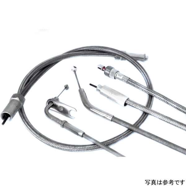 サンダーバイク スロットルケーブル 純正長 92年-94年 VS800 ステンレス THU-52-02-010 JP店 14,735円