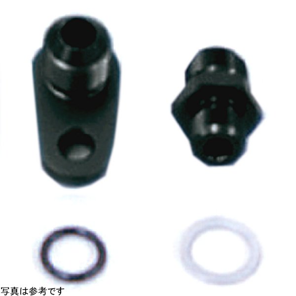 アクティブ ACTIVE オイルクーラー取り出しセット 補修用パーツ #6 全年式 CB400SS 黒 14051116B JP店
