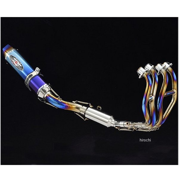ビート BEET フルエキゾースト ナサート エボリューション TYPE2 ブルーチタン ZX-25R 0227-KG2-BL JP店