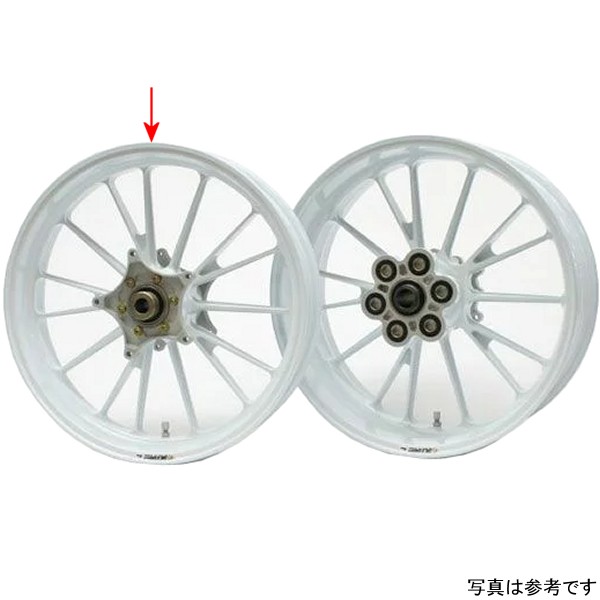 ゲイルスピード GALE SPEED フロントホイール TYPE-S 350-17 97年-99年 X-4(LD不可) 白 ガラスコート 28710004SWQ JP店