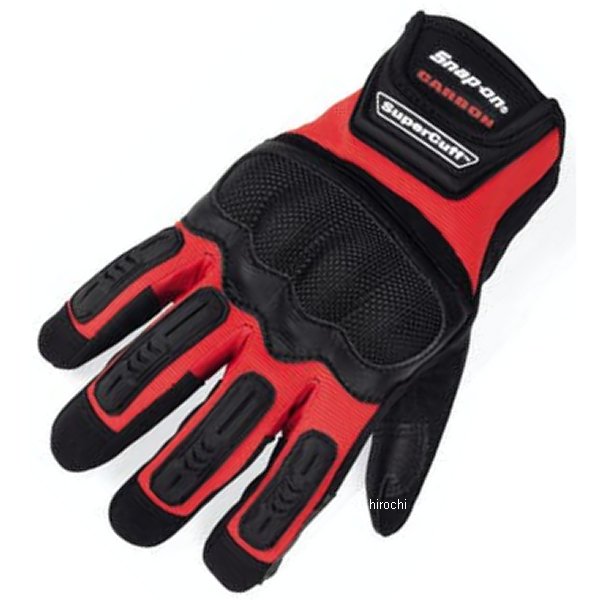 スナップオン Snap-on カーボンナックル ヘビーデューティー SuperCuff グローブ レッド LARGE GLOVE503CLA JP店｜株式会社ヒロチー商事 店