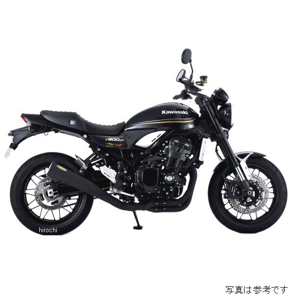 ノジマエンジニアリング メガホン サイレンサー 機械曲げSUS フルエキゾースト 18年-19年 Z900RS 耐熱黒 NMSX639MB-CLK JP店