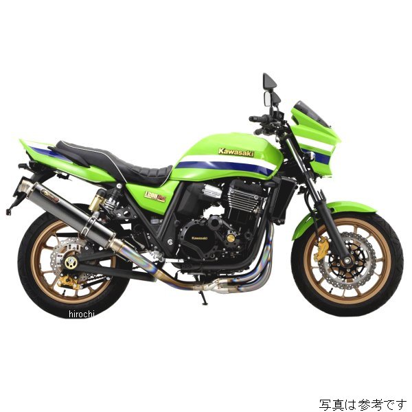ノジマエンジニアリング 手曲げフルエキゾースト GTS DLCチタンサイレンサー4-1SC 09年-16年 ZRX1200DAEG NMTX618GTSD-CLK JP店｜株式会社ヒロチー商事 店