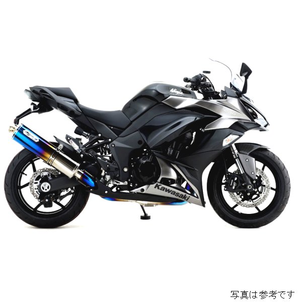 ノジマエンジニアリング HEATチタン フルエキゾースト 4-1SC 17年-19年 Ninja1000ABS NTX654GTH-CLK JP店