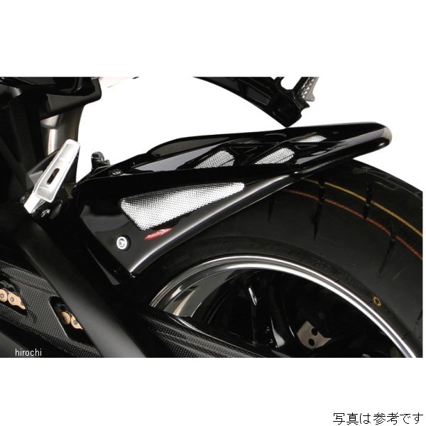 パワーブロンズ Powerbronze リアフェンダー ブラック メッシュシルバー 201-S107-603 JP店｜株式会社ヒロチー商事 店 25,526円
