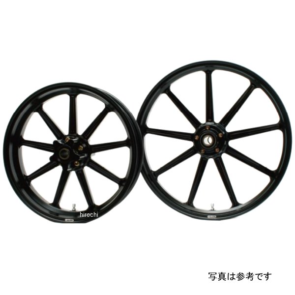 グライド GLIDE アルミ鍛造ホイール 9S フロント 250-19 アルマイトブラック 08年-13年 DYNA 31699016 JP店｜株式会社ヒロチー商事 店