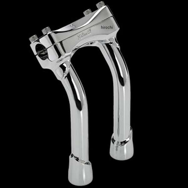 【メーカー在庫あり】 ビルトウェル Biltwell 8in マードックプルバックライザー クローム 6404-105-08 JP店|株式会社ヒロチー商事 店