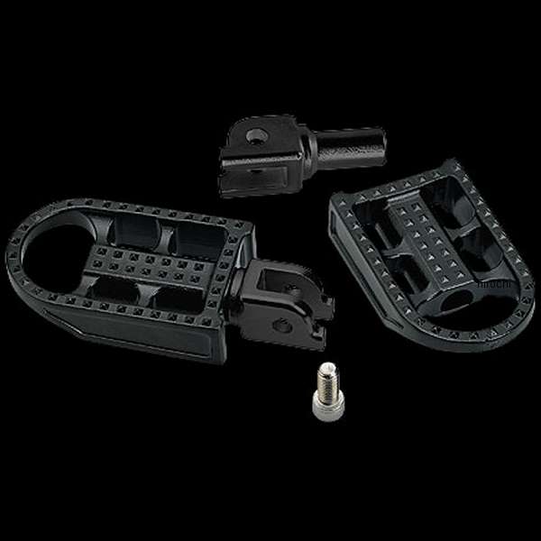 【メーカー在庫あり】 ビルトウェル Biltwell MUSHMANフットペグM8ソフテイル フロント 黒 7002-201-03 JP店｜株式会社ヒロチー商事 店
