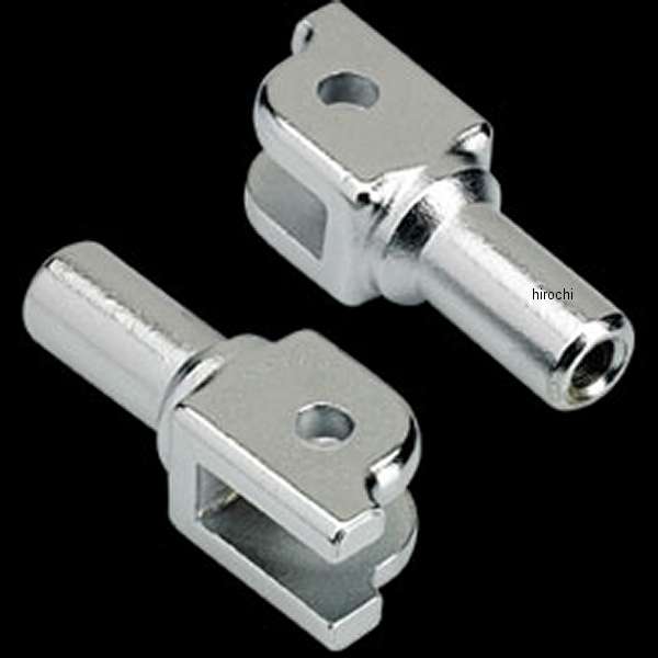【メーカー在庫あり】 ビルトウェル Biltwell M8ソフテイルフロントフットペグ用 クレビス クローム 0107-1640-05 JP店