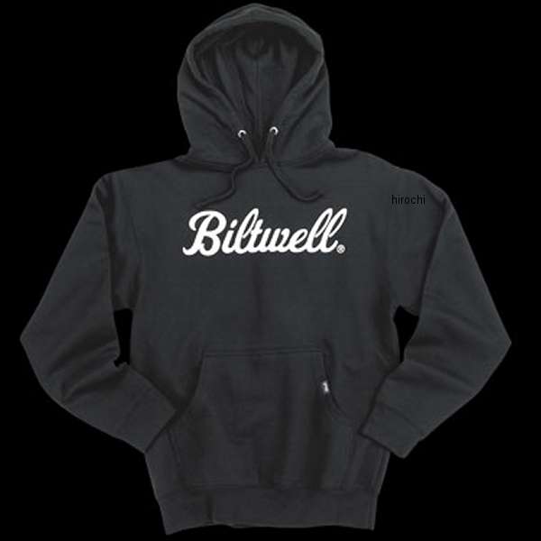 【メーカー在庫あり】 ビルトウェル Biltwell プルオーバーパーカー ホワイトSCRIPT Sサイズ 8124-027-002 JP店