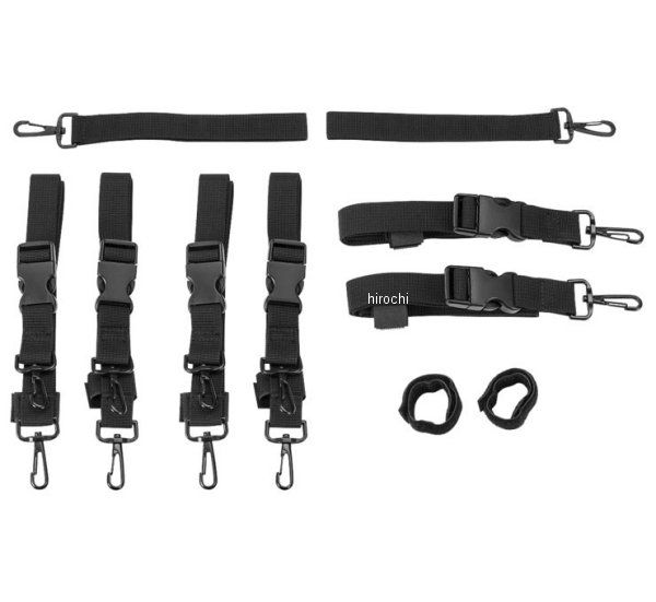 【USA在庫あり】 クリアキン Kuryakyn プレミアム ラゲッジ ストラップ キット 汎用 kur5163 JP店