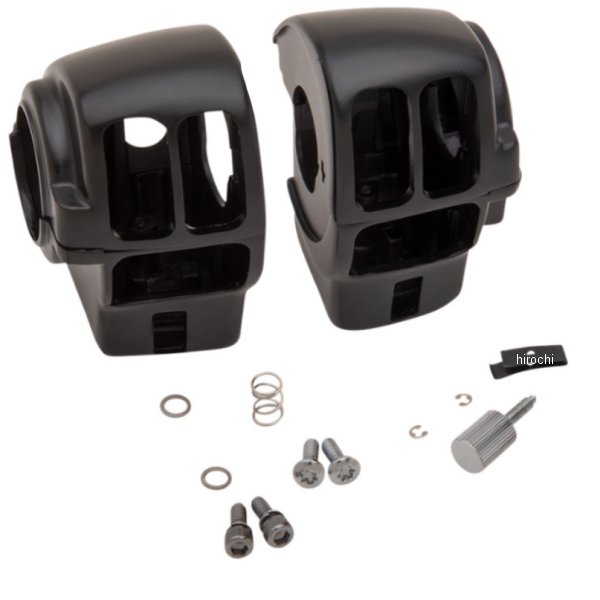 【USA在庫あり】 DRAG スイッチ ハウジング マットブラック 08年-13年 FLHX/FLHT/FLTR/FLHR 0616-0354 JP店