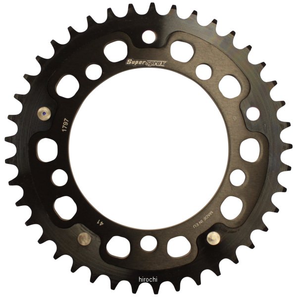 スーパースプロックス SUPERSPROX リアスプロケット ステルス 1797-41T 黒 RST-1797:41-BLK JP店 8,579円