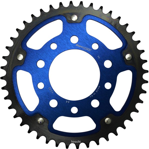 スーパースプロックス SUPERSPROX リアスプロケット ステルス 1332-44T 青 RST-1332:44-BLU JP店｜株式会社ヒロチー商事 店