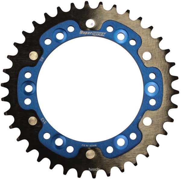 【メーカー在庫あり】 スーパースプロックス SUPERSPROX リアスプロケット ステルス 312-38T 青 RST-312:38-BLU JP店｜株式会社ヒロチー商事 店 10,514円