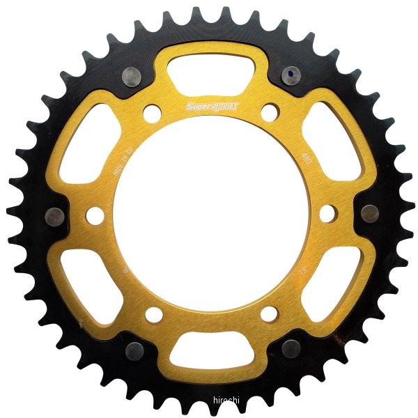 スーパースプロックス SUPERSPROX リアスプロケット ステルス 480-43T ゴールド RST-480:43-GLD JP店|株式会社ヒロチー商事 店
