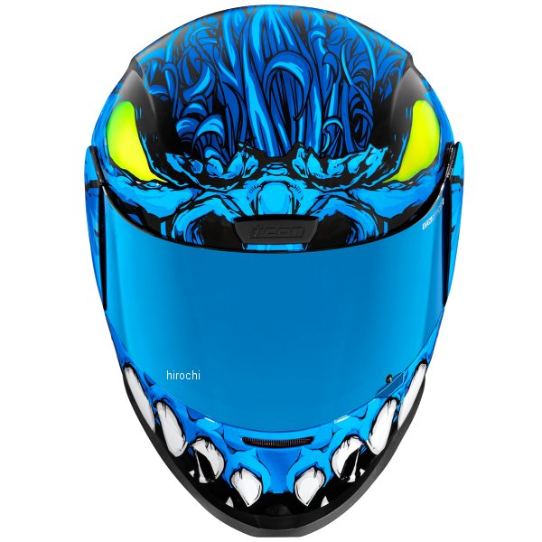 アイコン Icon フルフェイスヘルメット Airform Manik R 青色信号 3xサイズ 0101 Jpストアー Newbyresnursery Com