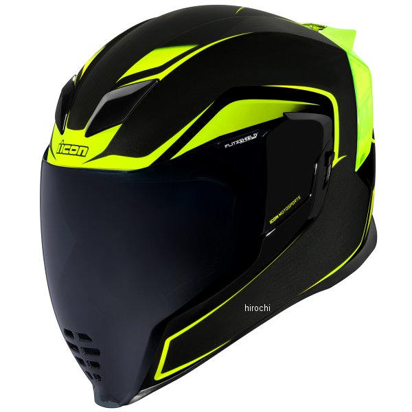 アイコン Icon フルフェイスヘルメット Airflite Crosslink 蛍光 M大きさ 0101 Jp店舗 Elanodes Com