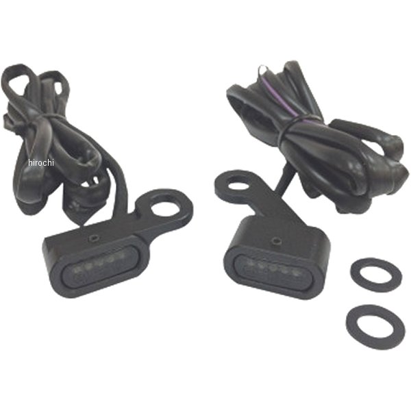 【USA在庫あり】 DRAG LEDハンドルバーマーカーライト 04年以降 XL 黒/スモーク 2040-2139 JP店