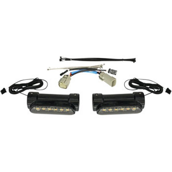 【USA在庫あり】 カスタム ダイナミクス エンジンガードLED ウインカー機能付 FLHTCUTG グロスブラック 2040-2535 JP店