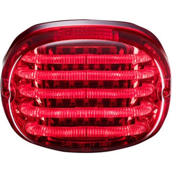 【USA在庫あり】 カスタム ダイナミクス LEDテールライト スクエアバック 照明窓無し 赤 2010-1368 JP店