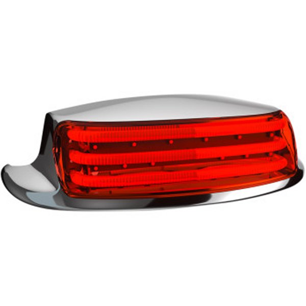 【USA在庫あり】 カスタム ダイナミクス LEDリアフェンダーチップライトト FLHTCU クローム/赤 2040-2352 JP店