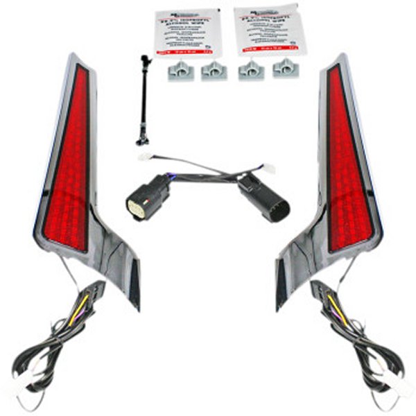 【USA在庫あり】 カスタム ダイナミクス LEDパネル 10年-13年 クローム/赤 2040-2518 JP店 27,484円