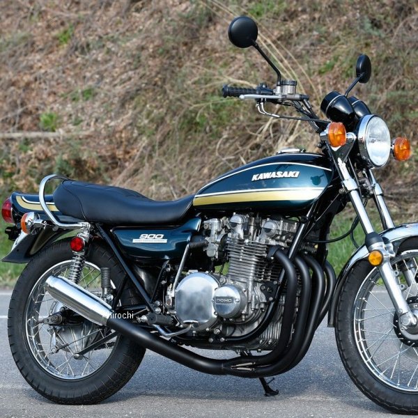 【メーカー在庫あり】 エムテック中京 M-TEC中京 MRS スチールモナカマフラー 72年-75年 Z1、Z2 MRS-T2 JP店 46,332円