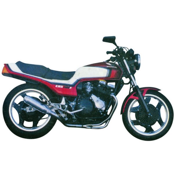 エムテック中京 M-TEC中京 MRS フルエキゾースト モナカマフラー CBX400F 黒 ZPM-H40-020B JP店