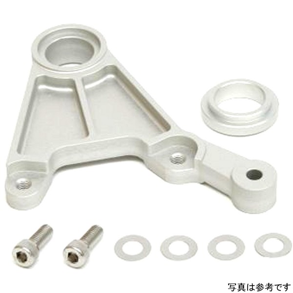 【メーカー在庫あり】 アクティブ ACTIVE リア キャリパー サポート 09年-16年 ZRX1200 DAEG シルバー 1470060SN JP店