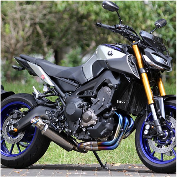 SP忠男 フルエキゾースト パワーボックスフル 17年以降 MT-09、18年以降 XSR900 チタンブルー MT9-PB-23 JP店 139,783円